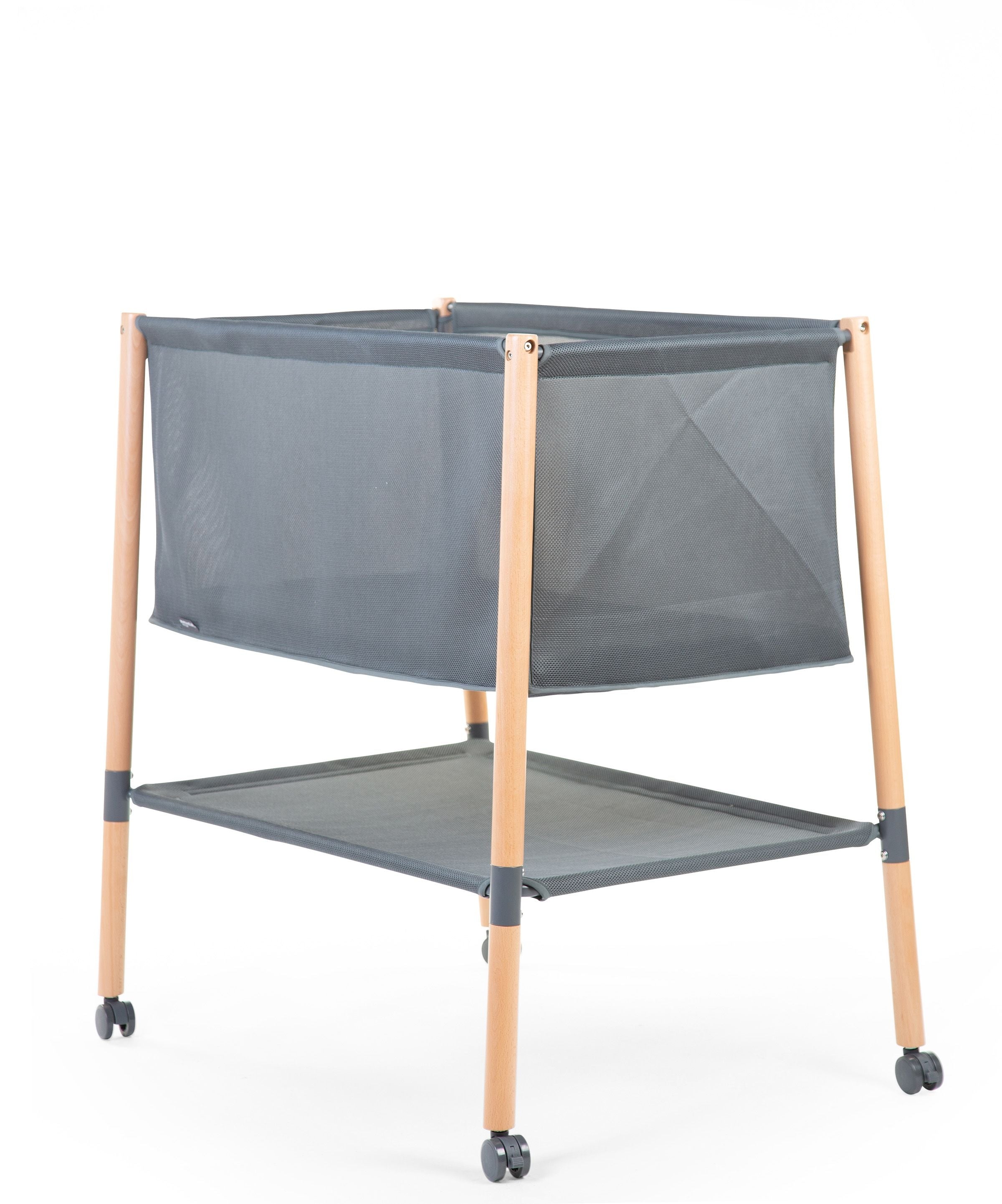 Childhome Evolux Crib (50x90cm) - Natural Anthracite