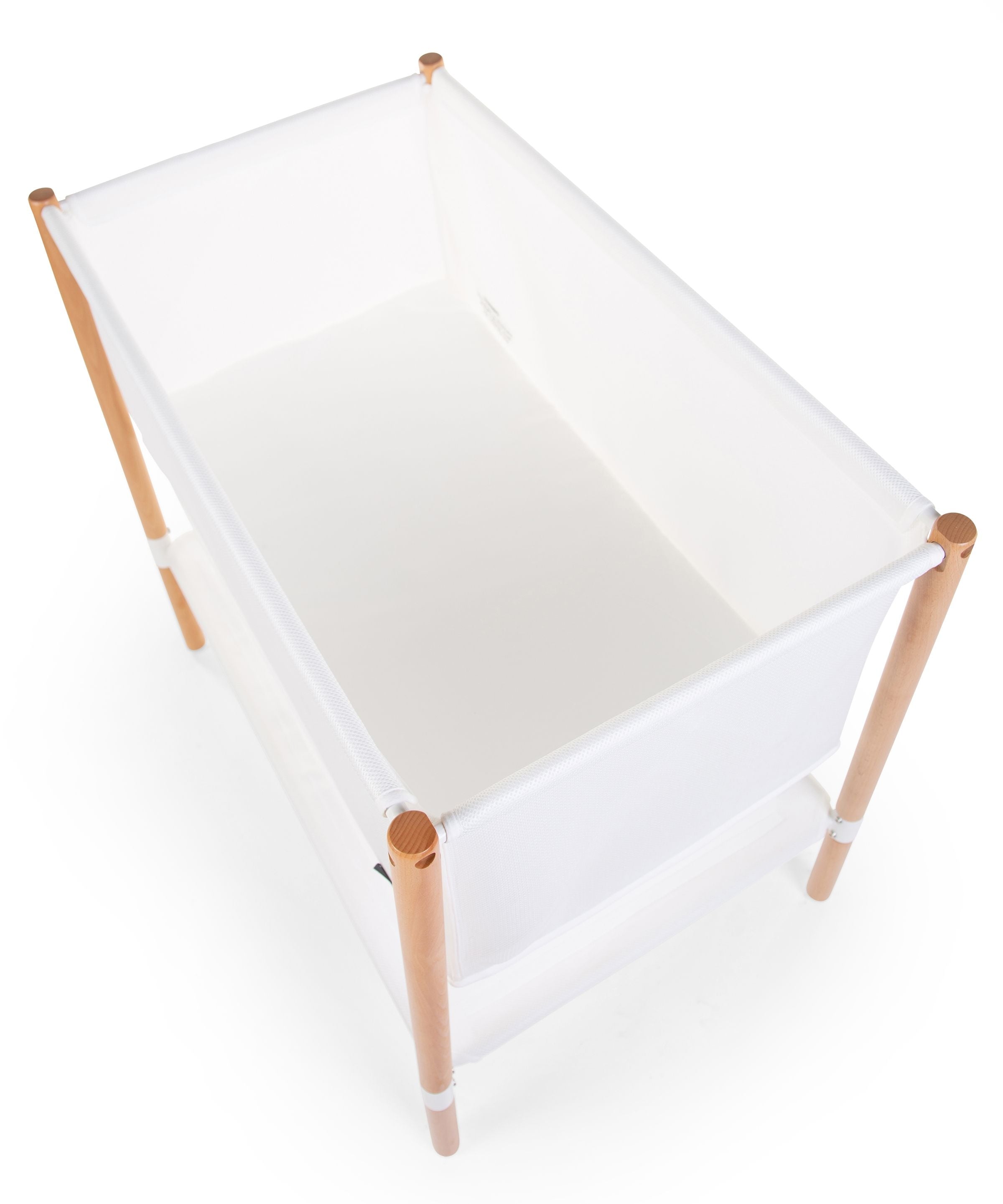Childhome Evolux Crib (50x90cm) - Natural White