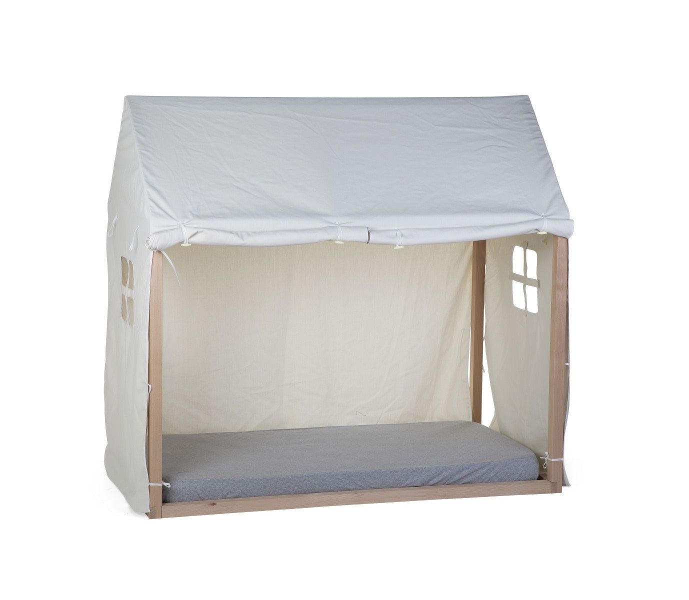 Childhome House Tent Bed Frame Cover (70x140cm) - White