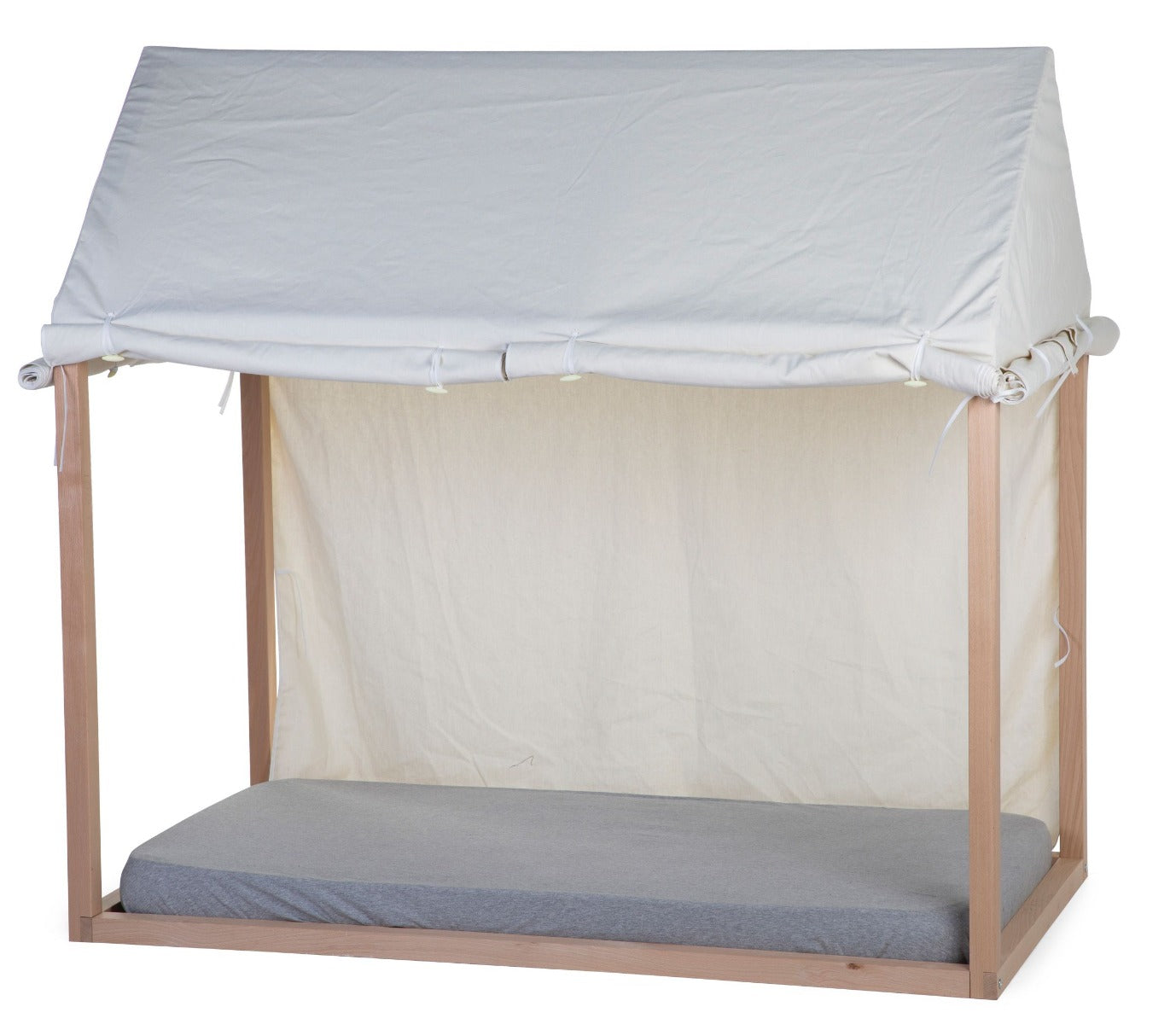 Childhome House Tent Bed Frame Cover (70x140cm) - White