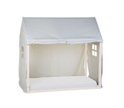 Childhome House Tent Bed Frame Cover (70x140cm) - White