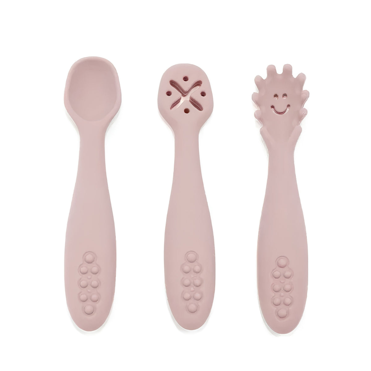 Biomom Self-Feeding Pre-Spoons, 3pk (5 Colours)