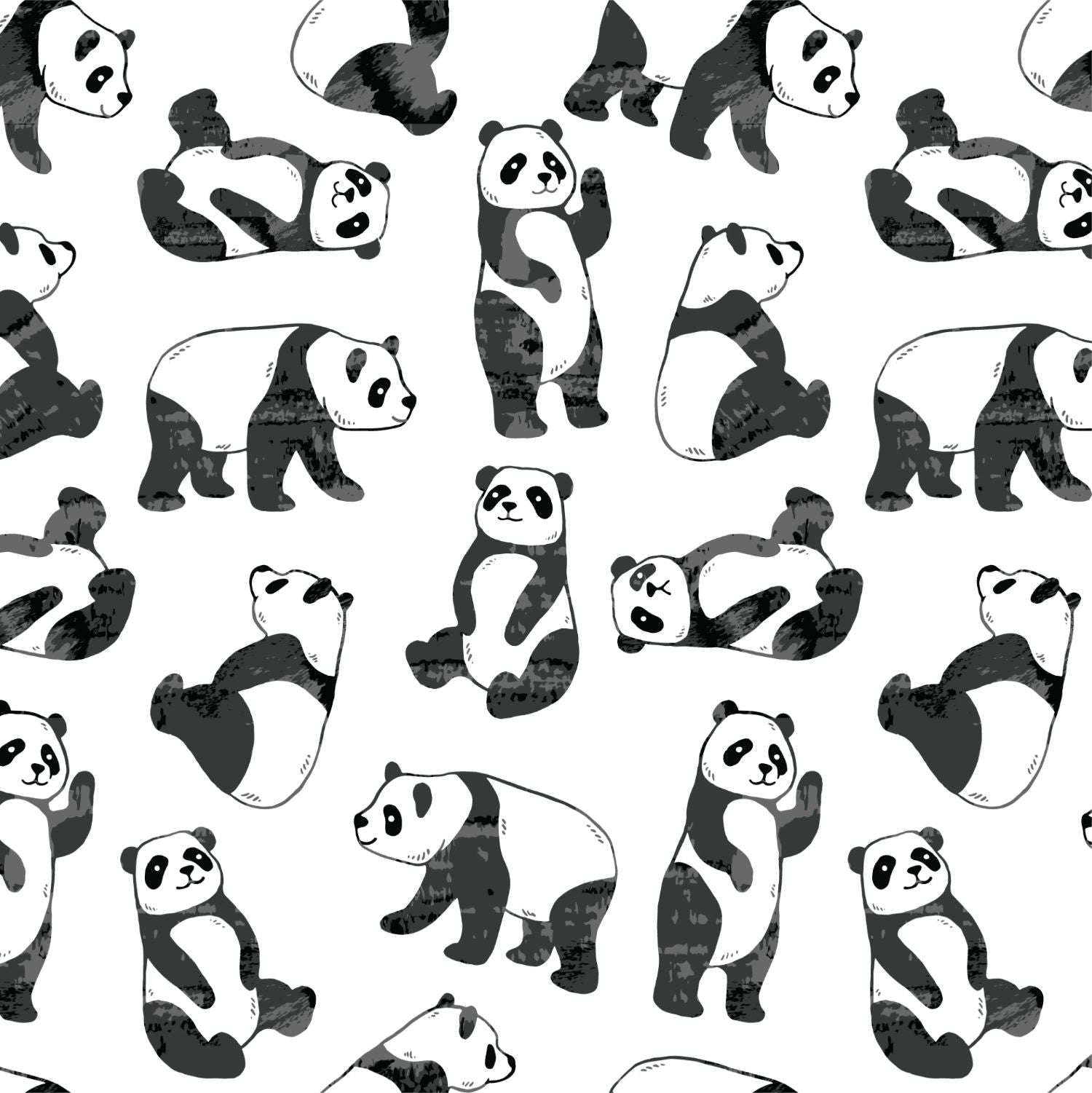 Bebe Au Lait Muslin Bedtime Sleeper - Panda (1 Size)