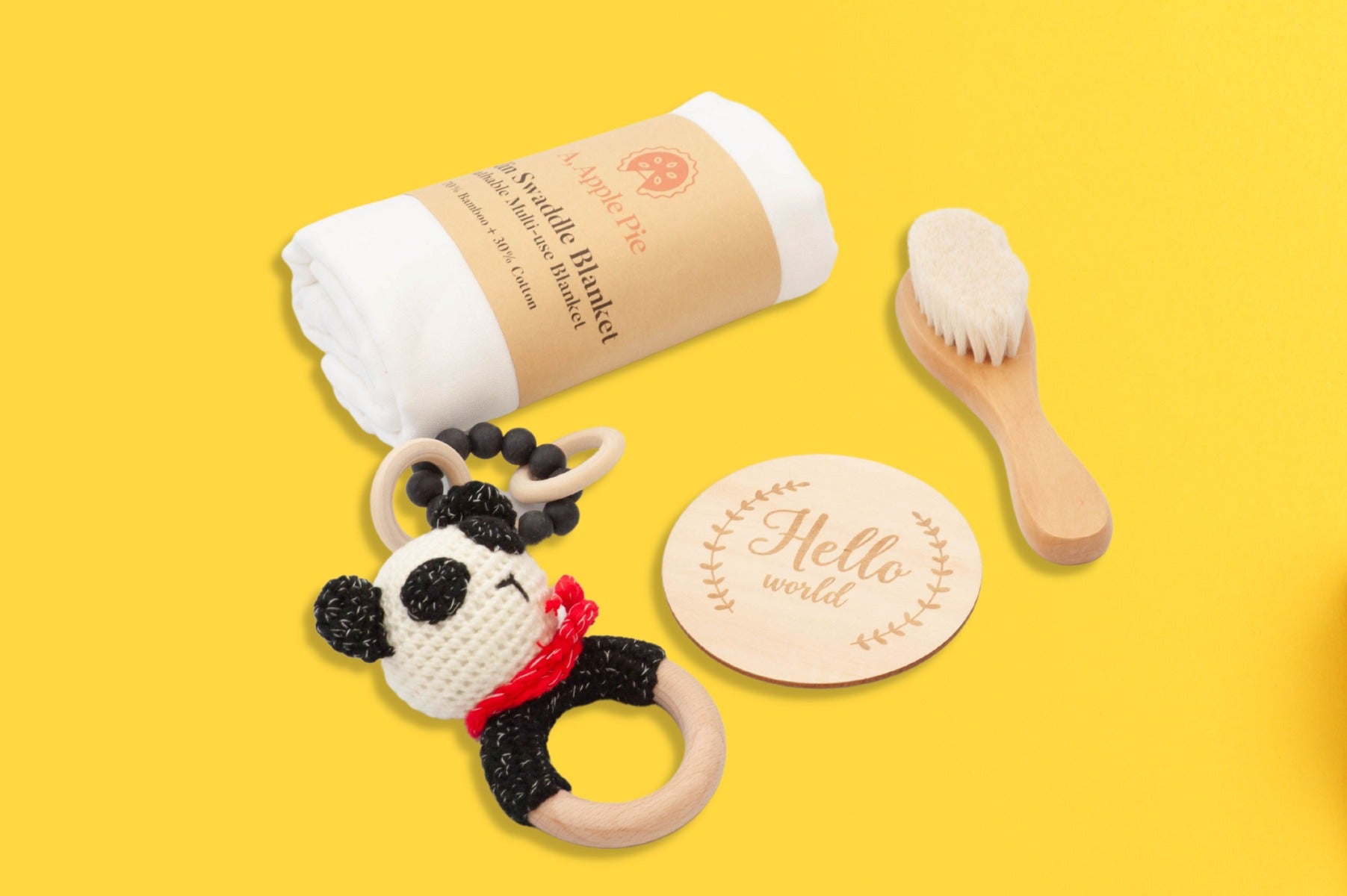 A, Apple Pie Baby Simple Joy Gift Set (5 Designs)