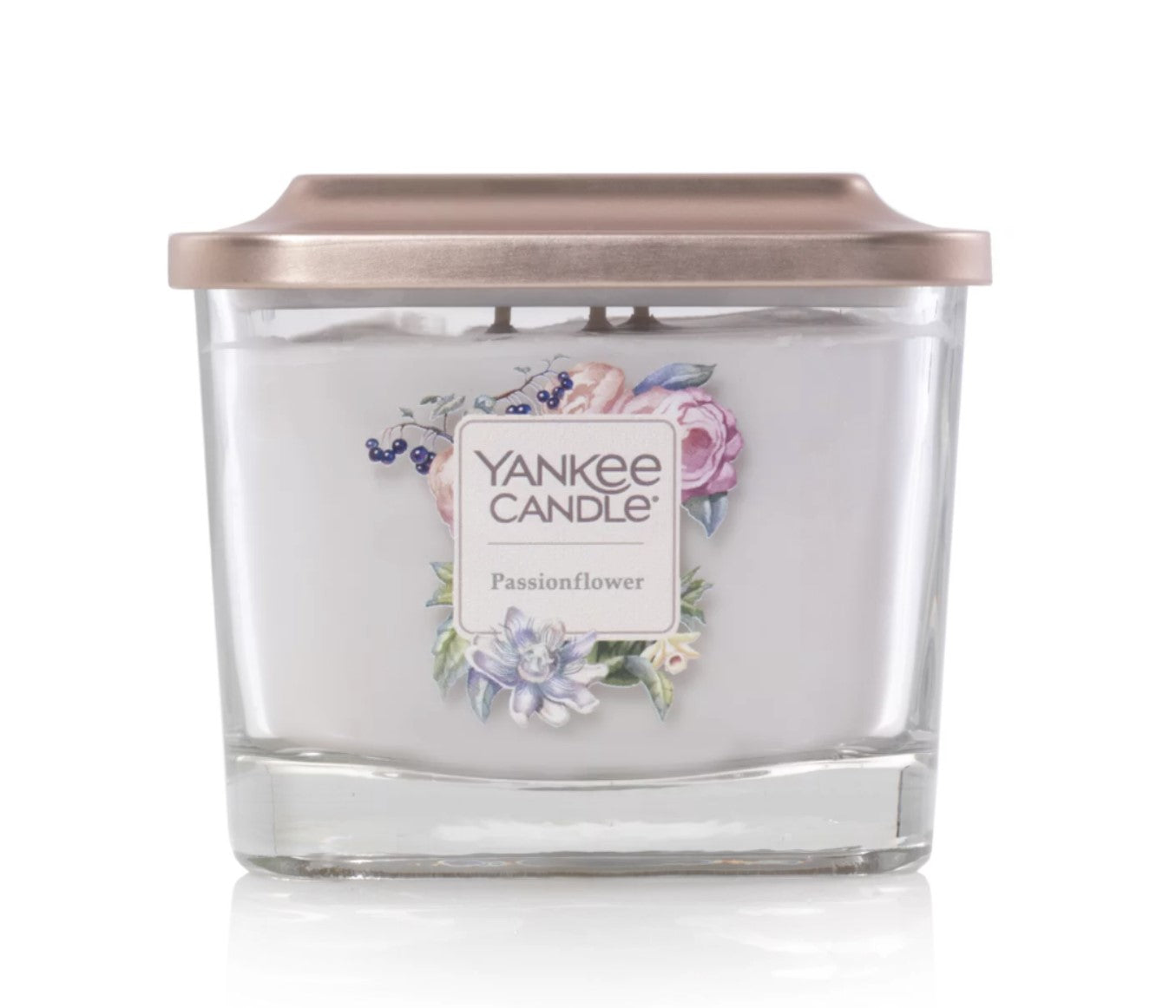 Yankee Candle Medium 3-Wick Square Candle (12.25oz) - Passionflower