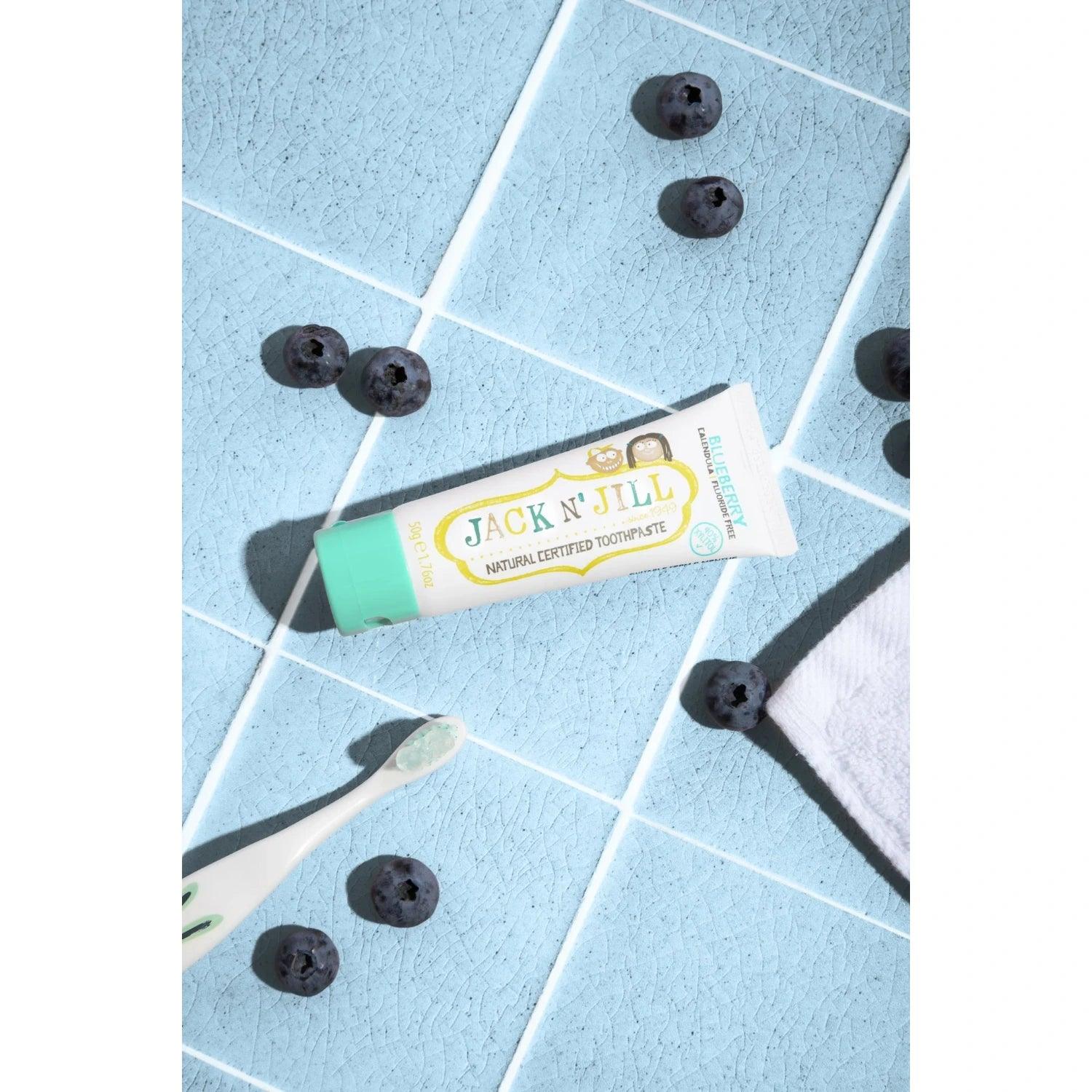 Jack N' Jill Natural Baby & Kids Toothpaste (10 Flavours) - Pupsik Singapore