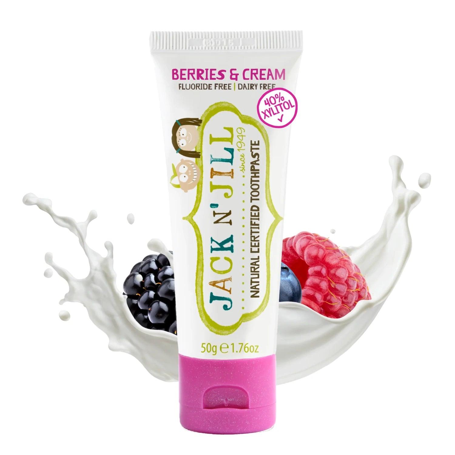 Jack N' Jill Natural Baby & Kids Toothpaste (10 Flavours) - Pupsik Singapore