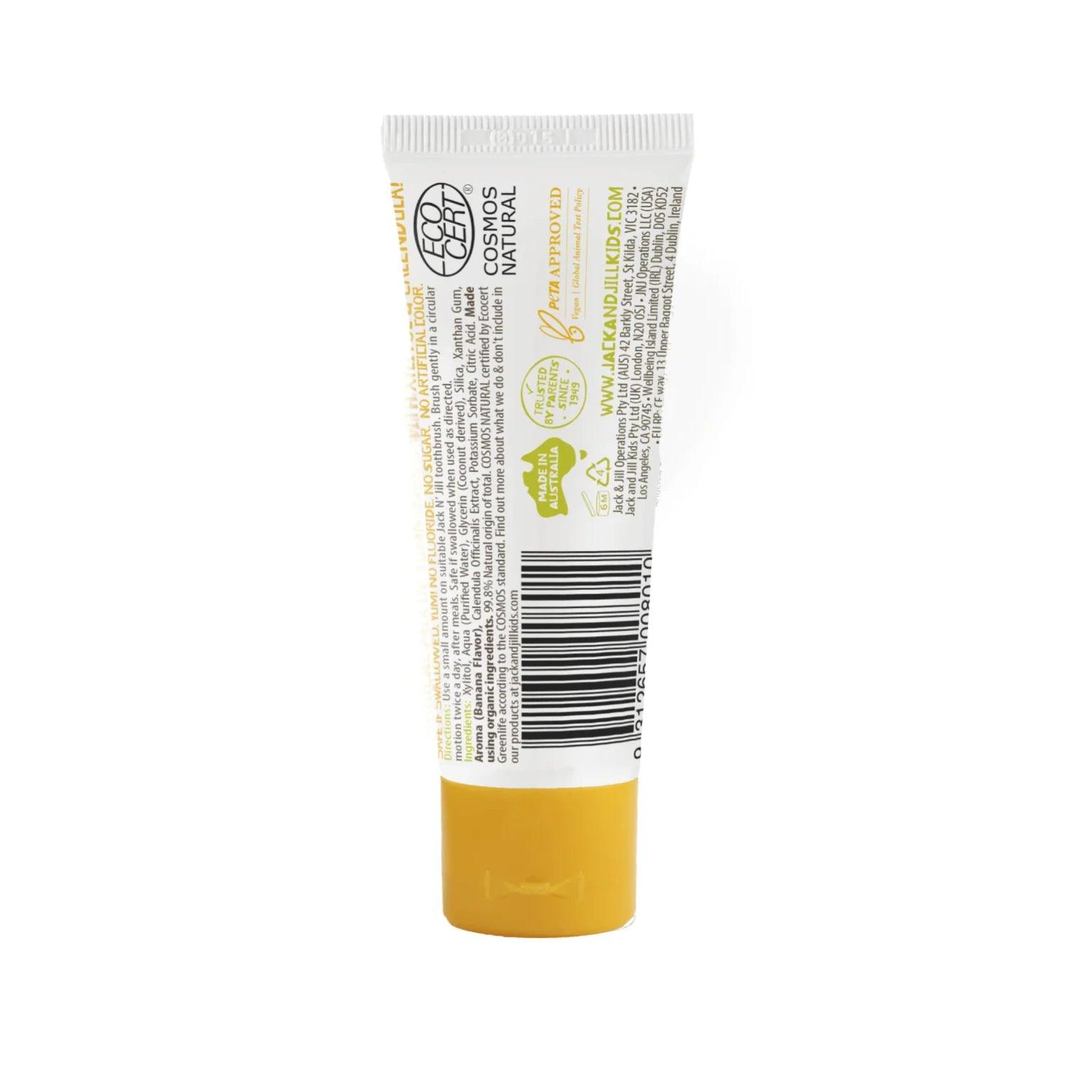 Jack N' Jill Natural Baby & Kids Toothpaste (10 Flavours) - Pupsik Singapore