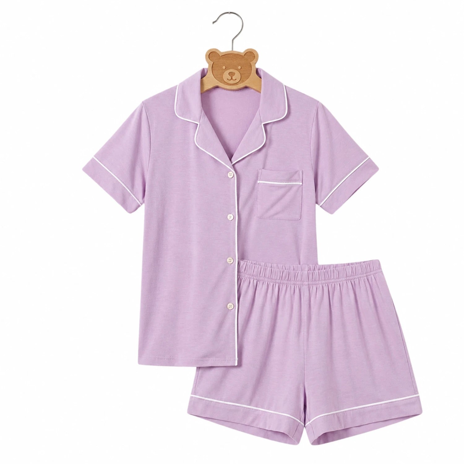 MPJ Kids Alaise Bamboo Pyjamas Short Set - 7 Colours (6 Sizes) | 5 to 14 Years