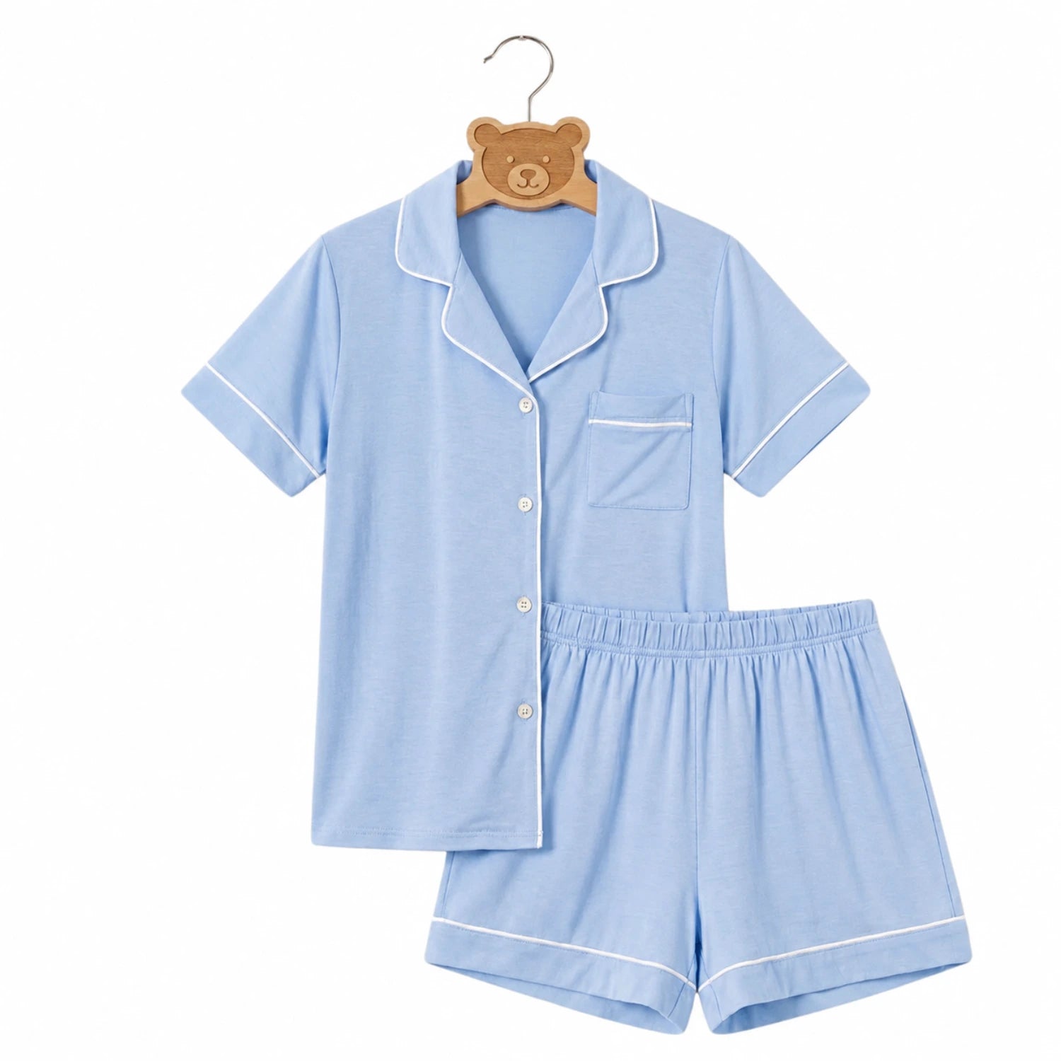 MPJ Kids Alaise Bamboo Pyjamas Short Set - 7 Colours (6 Sizes) | 5 to 14 Years