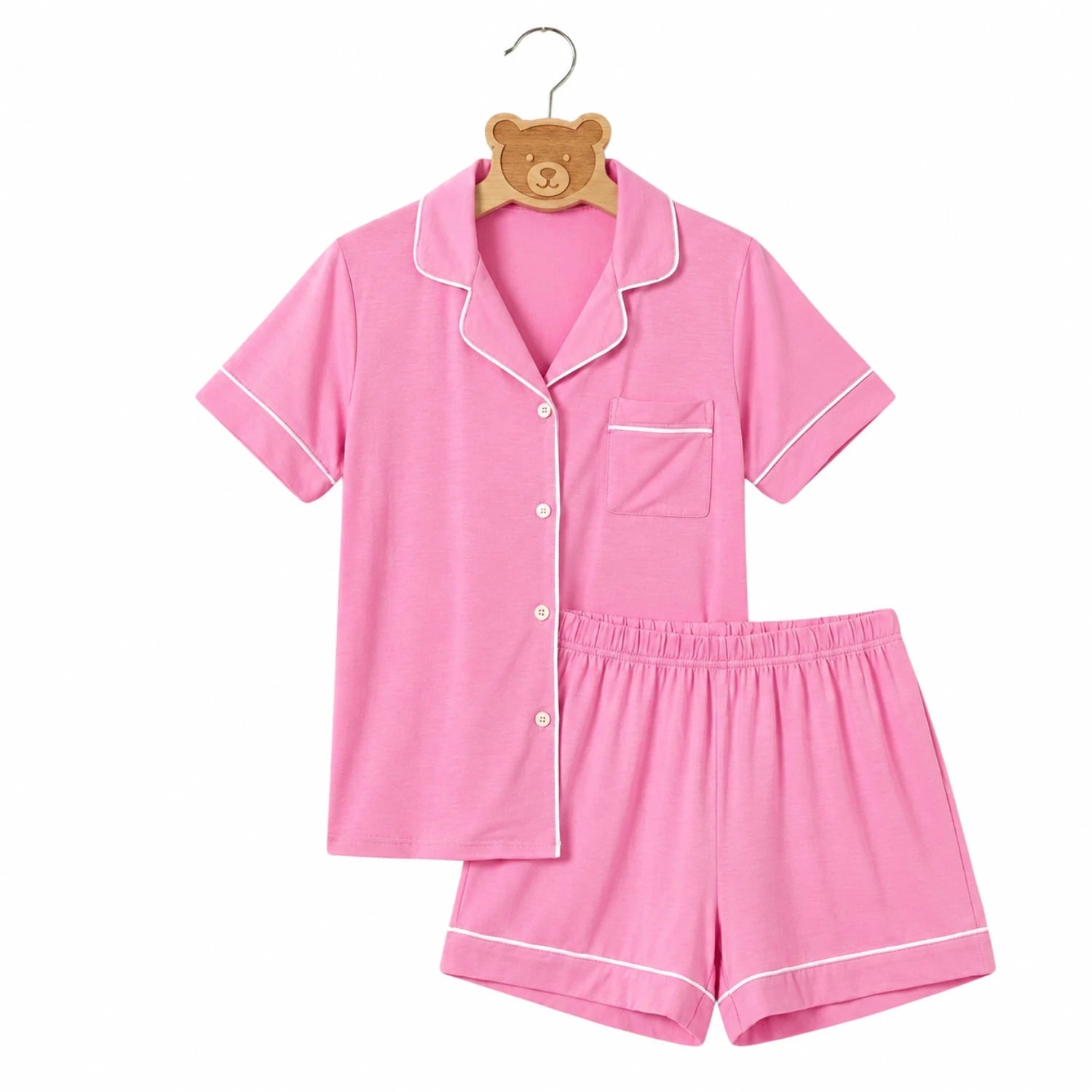 MPJ Kids Alaise Bamboo Pyjamas Short Set - 7 Colours (6 Sizes) | 5 to 14 Years