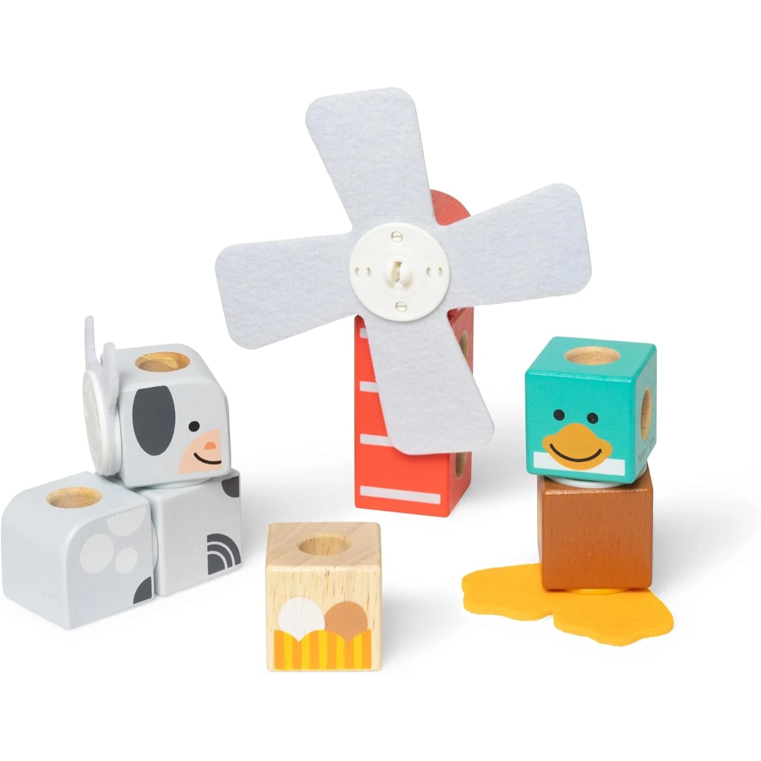 Melissa & Doug Blockables Play Set (6 Types)