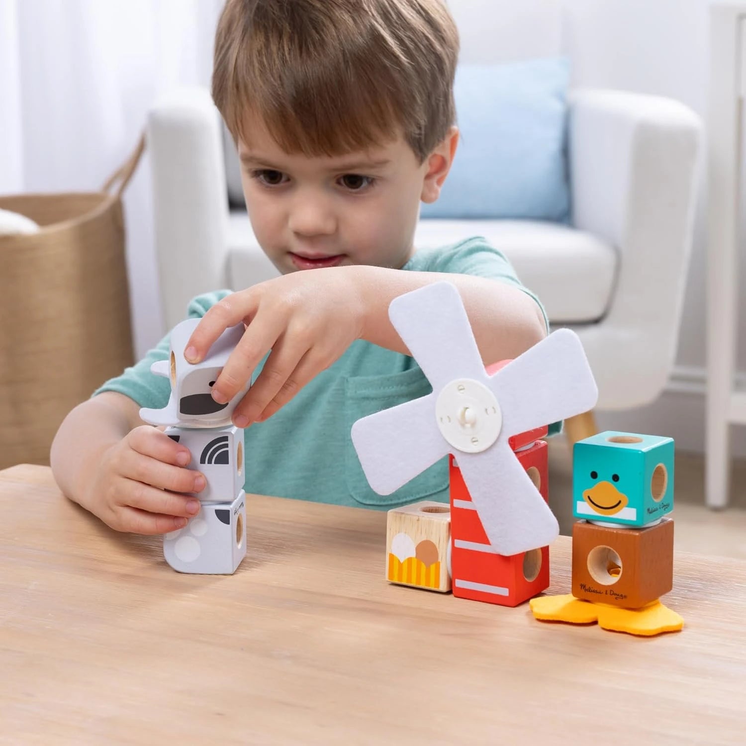 Melissa & Doug Blockables Play Set (6 Types)