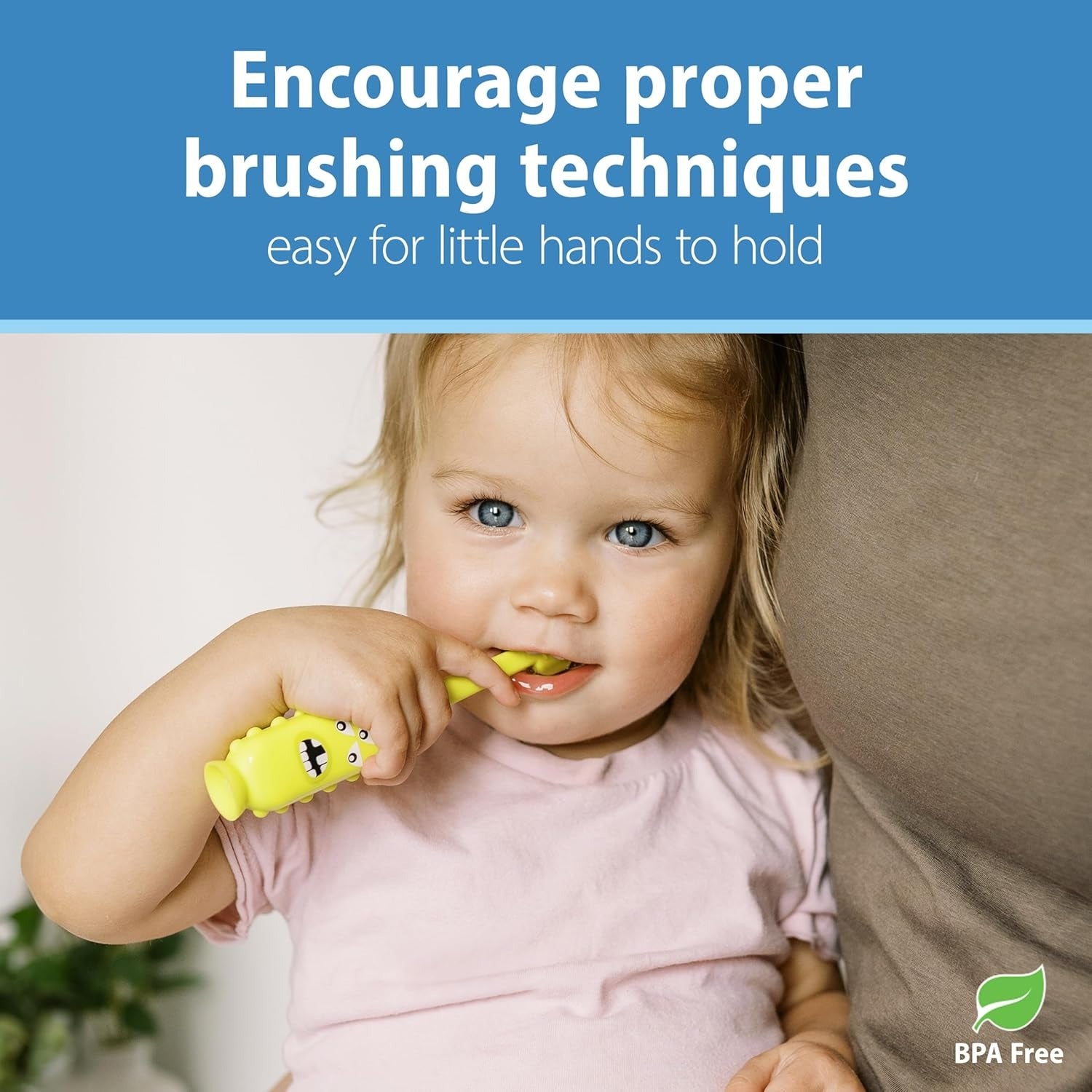 Dr. Brown's ToothScrubber Toddler Toothbrush (2 Designs) | 1-4 Years