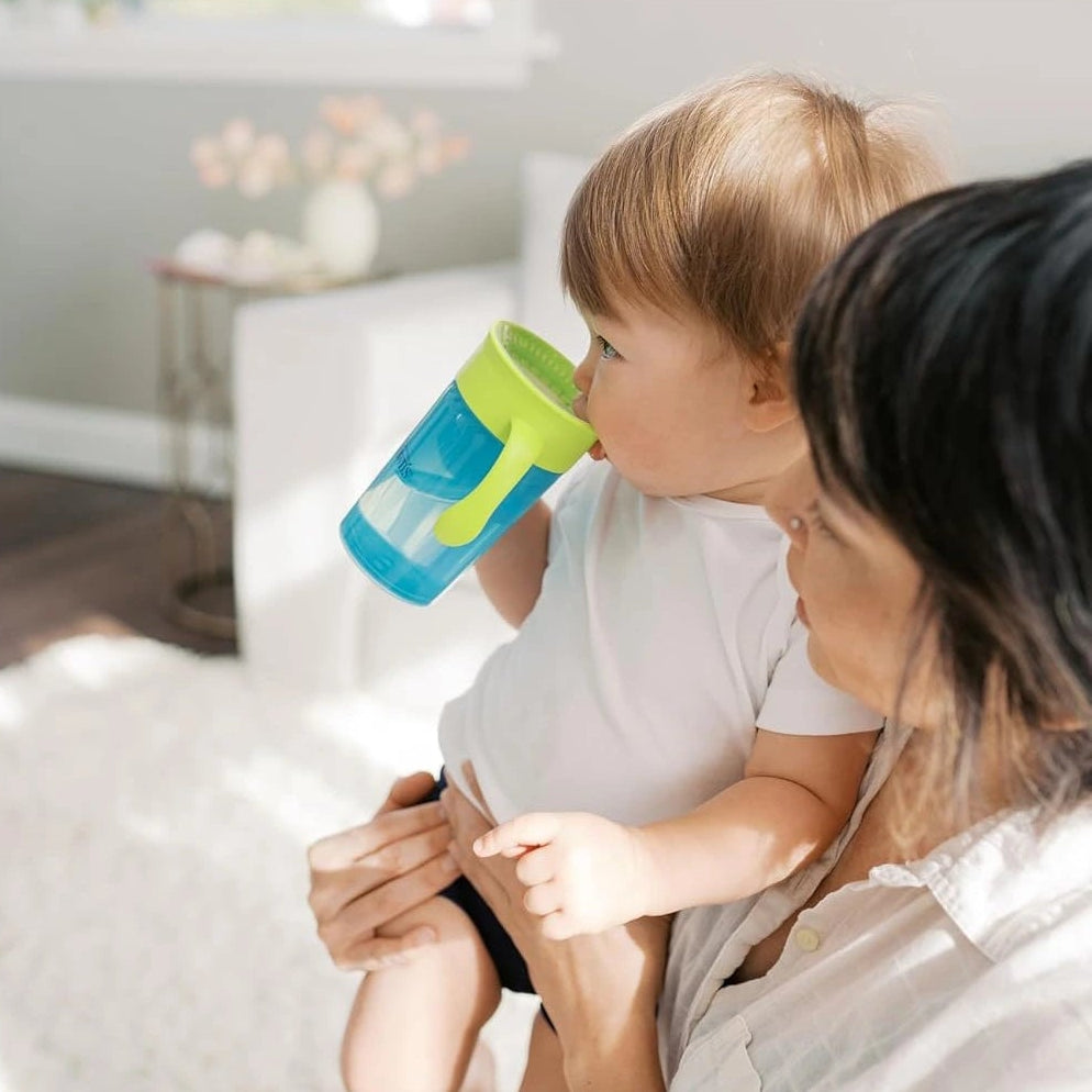 Dr. Brown's Milestones Straw to 360° Cup Set - 2pk (3 Colors) | 9M+