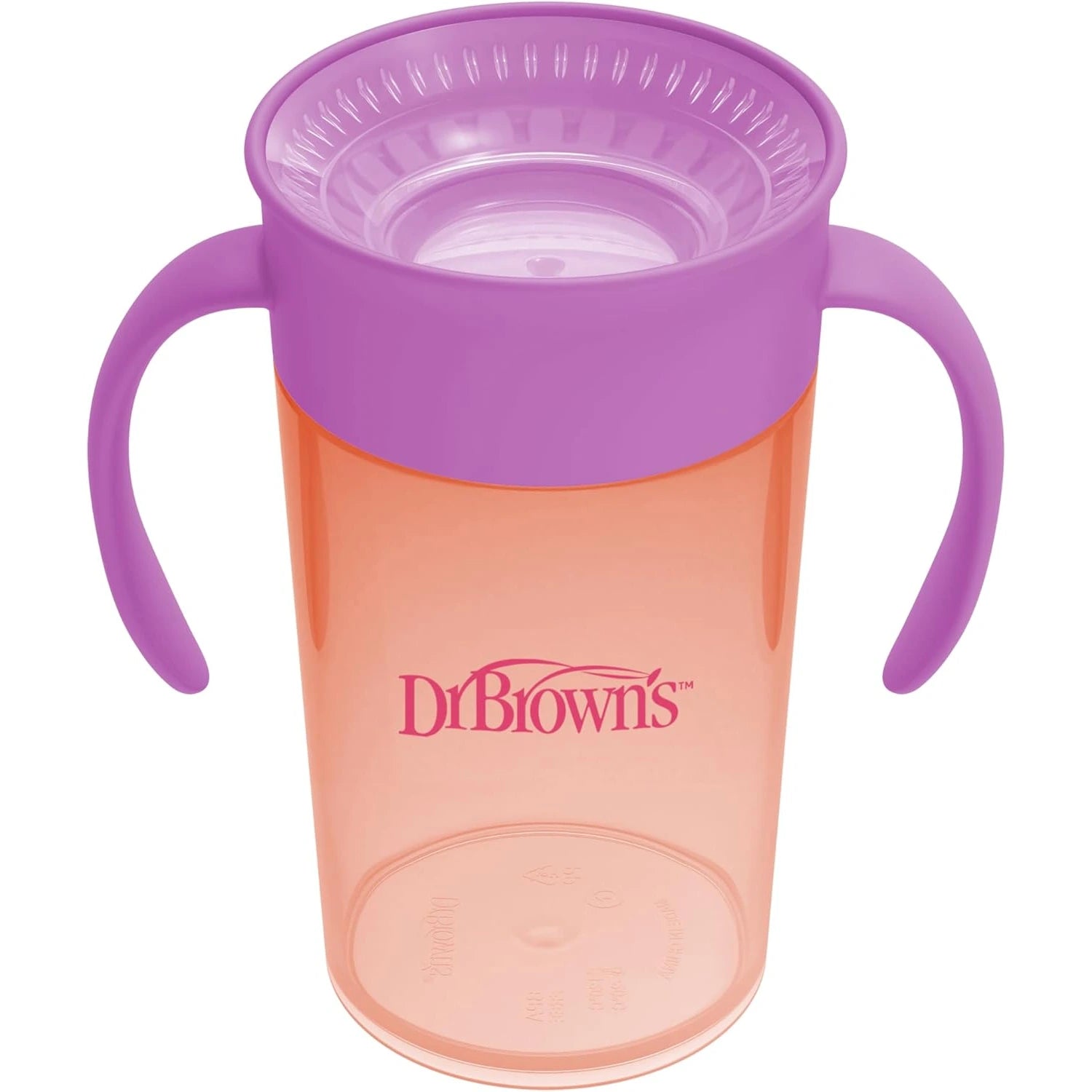Dr. Brown's Milestones Straw to 360° Cup Set - 2pk (3 Colors) | 9M+