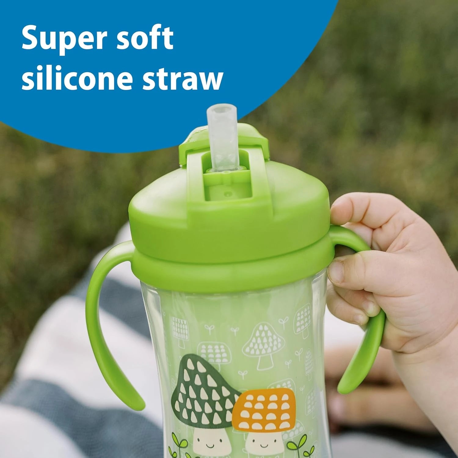 Dr. Brown’s Milestones Insulated Straw Cup, 10oz/300ml - 2pk (4 Colors) | 12M+