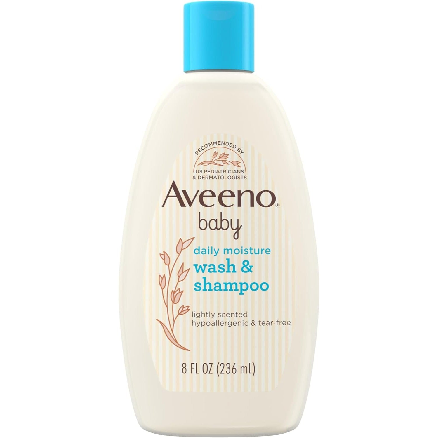 Aveeno Baby Daily Moisture Wash & Shampoo, 236ml (Exp 12/28)