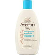 Aveeno Baby Daily Moisture Wash & Shampoo, 236ml (Exp 12/28)