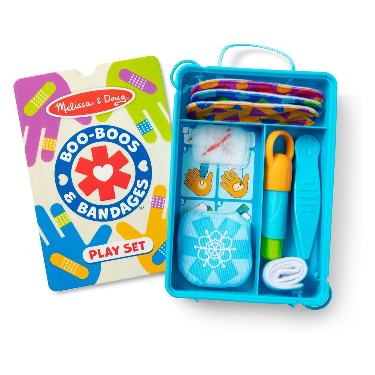 Melissa & Doug Boo-Boos & Bandages Reusable Play Set