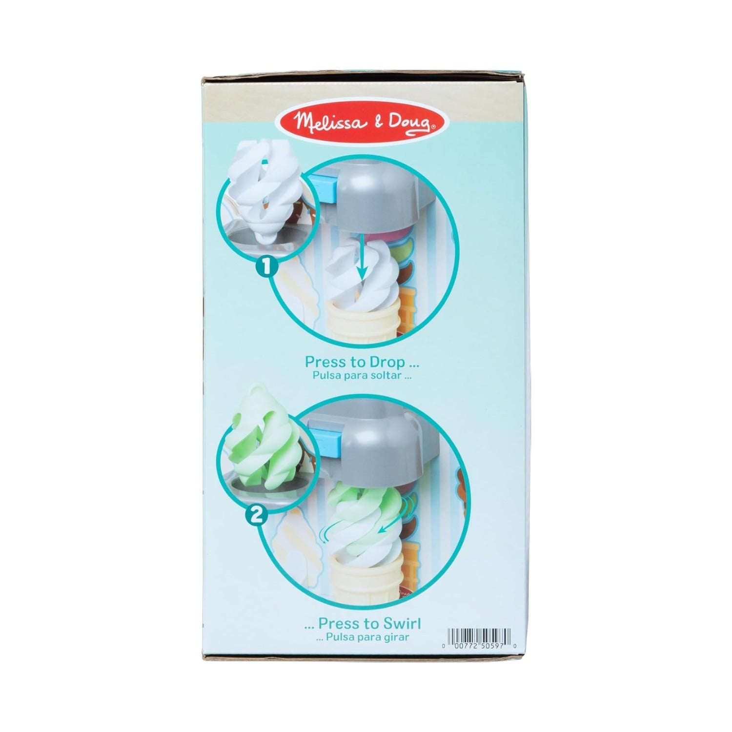 Melissa & Doug Swirl & Serve Ice Cream Playset