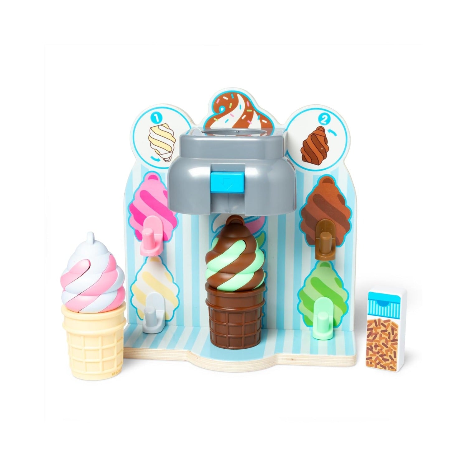 Melissa & Doug Swirl & Serve Ice Cream Playset