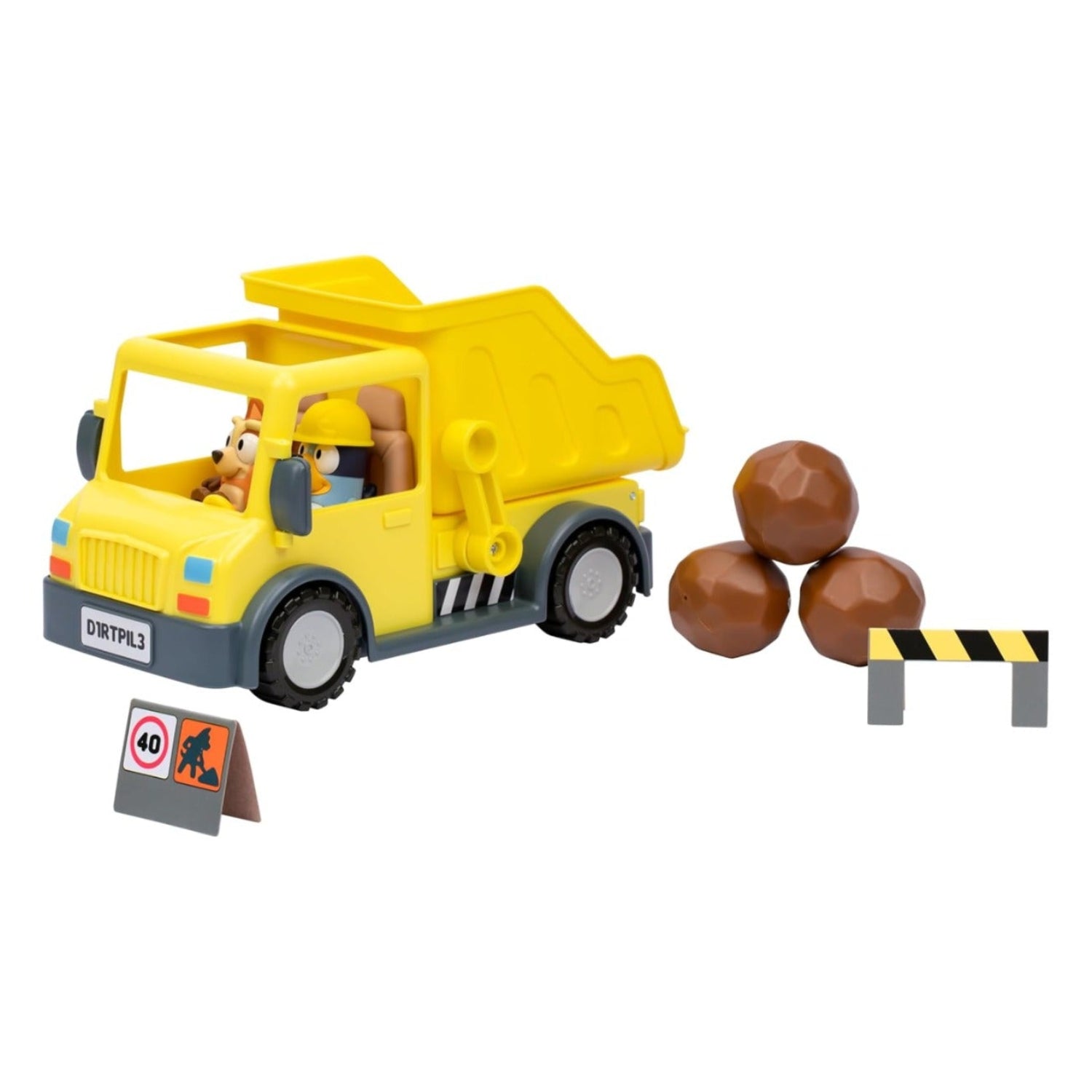 Bluey Dump Truck Toy Vehicle