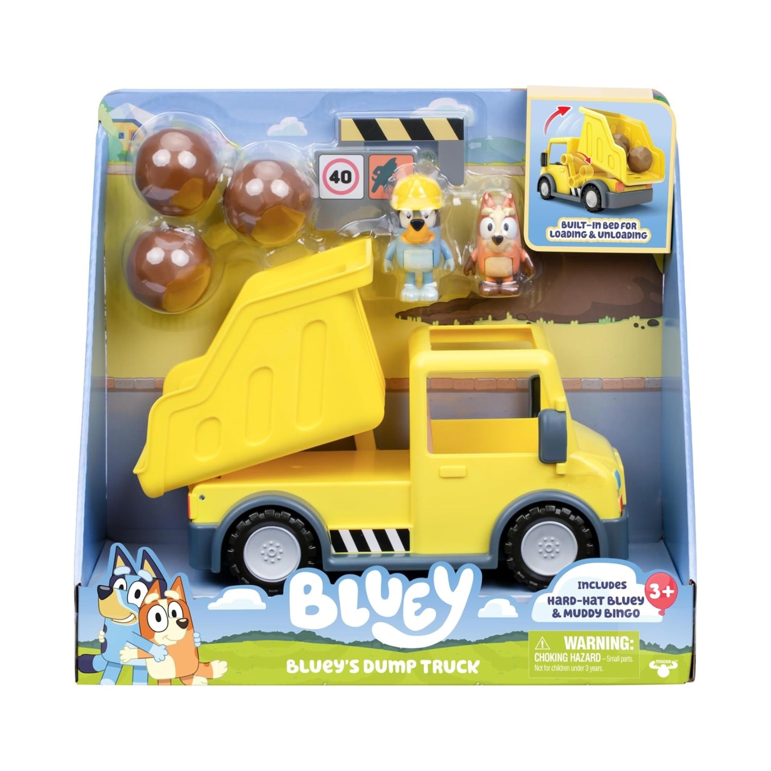 Bluey Dump Truck Toy Vehicle