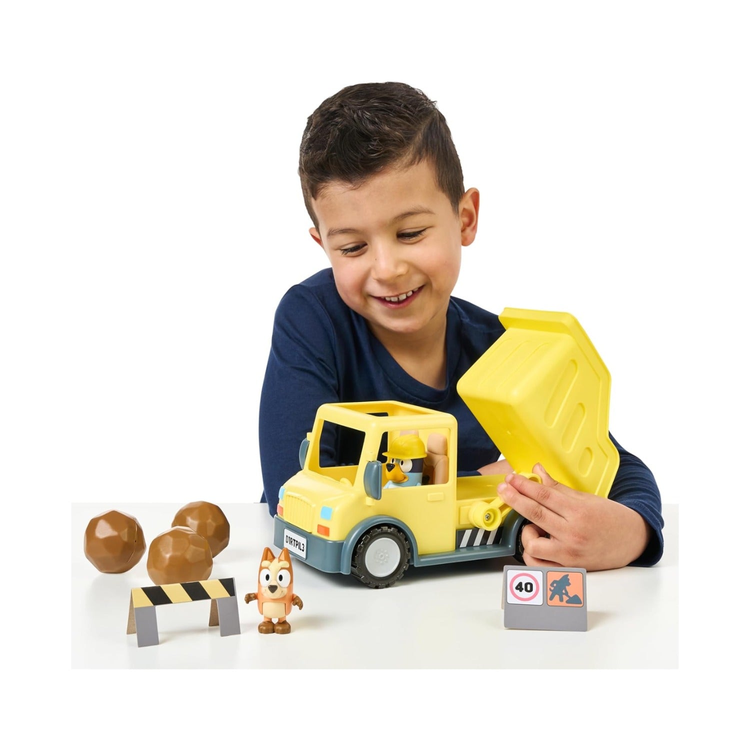Bluey Dump Truck Toy Vehicle