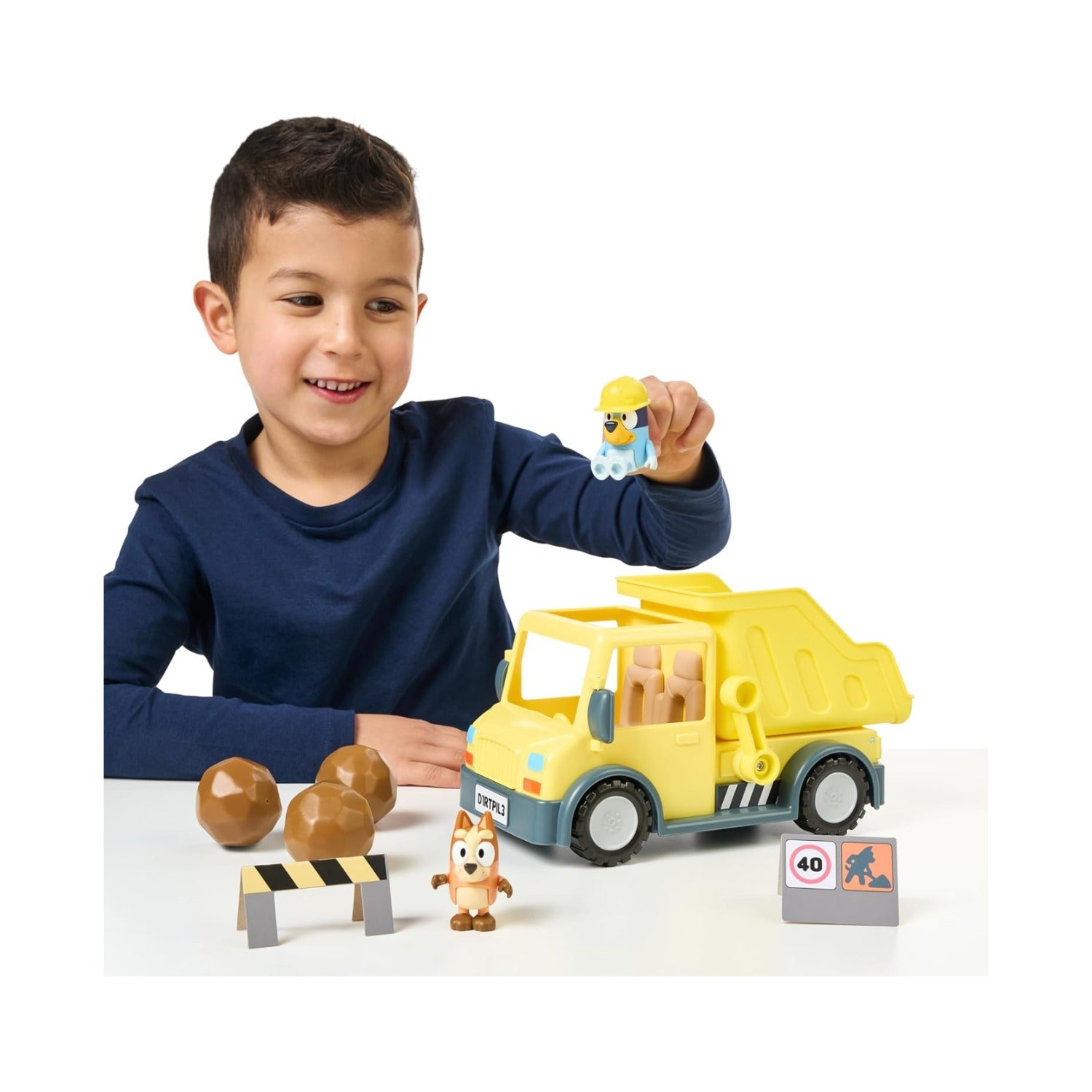 Bluey Dump Truck Toy Vehicle