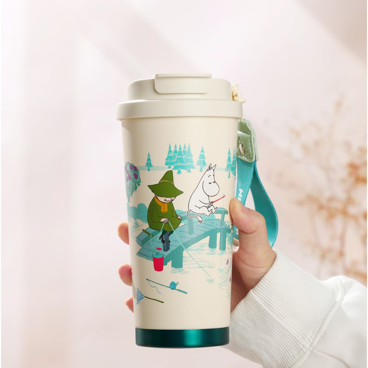 Moomin x VIPO 2-in-1 Insulated Vacuum Cup, 580ml (3 Designs)
