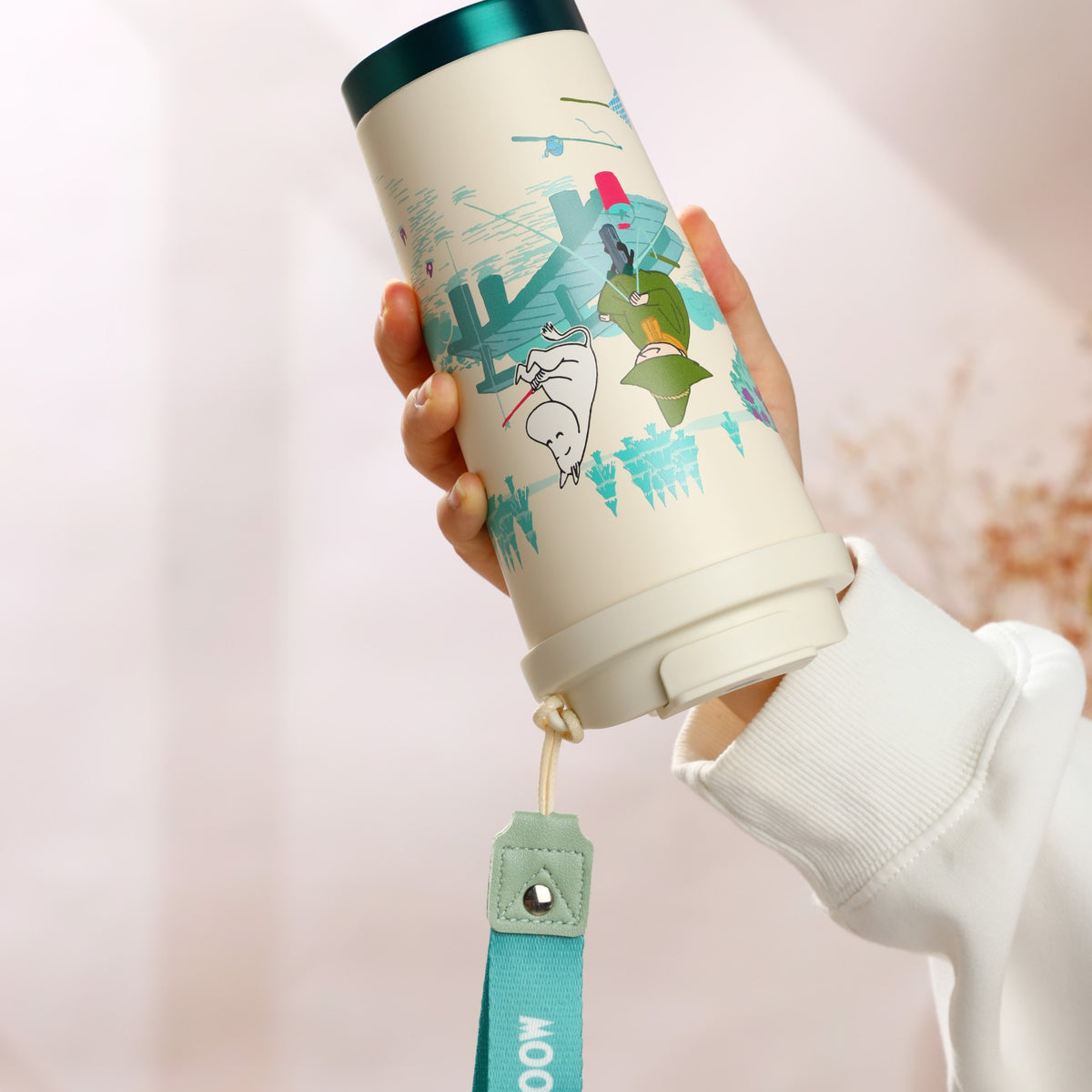 Moomin x VIPO 2-in-1 Insulated Vacuum Cup, 580ml (3 Designs)