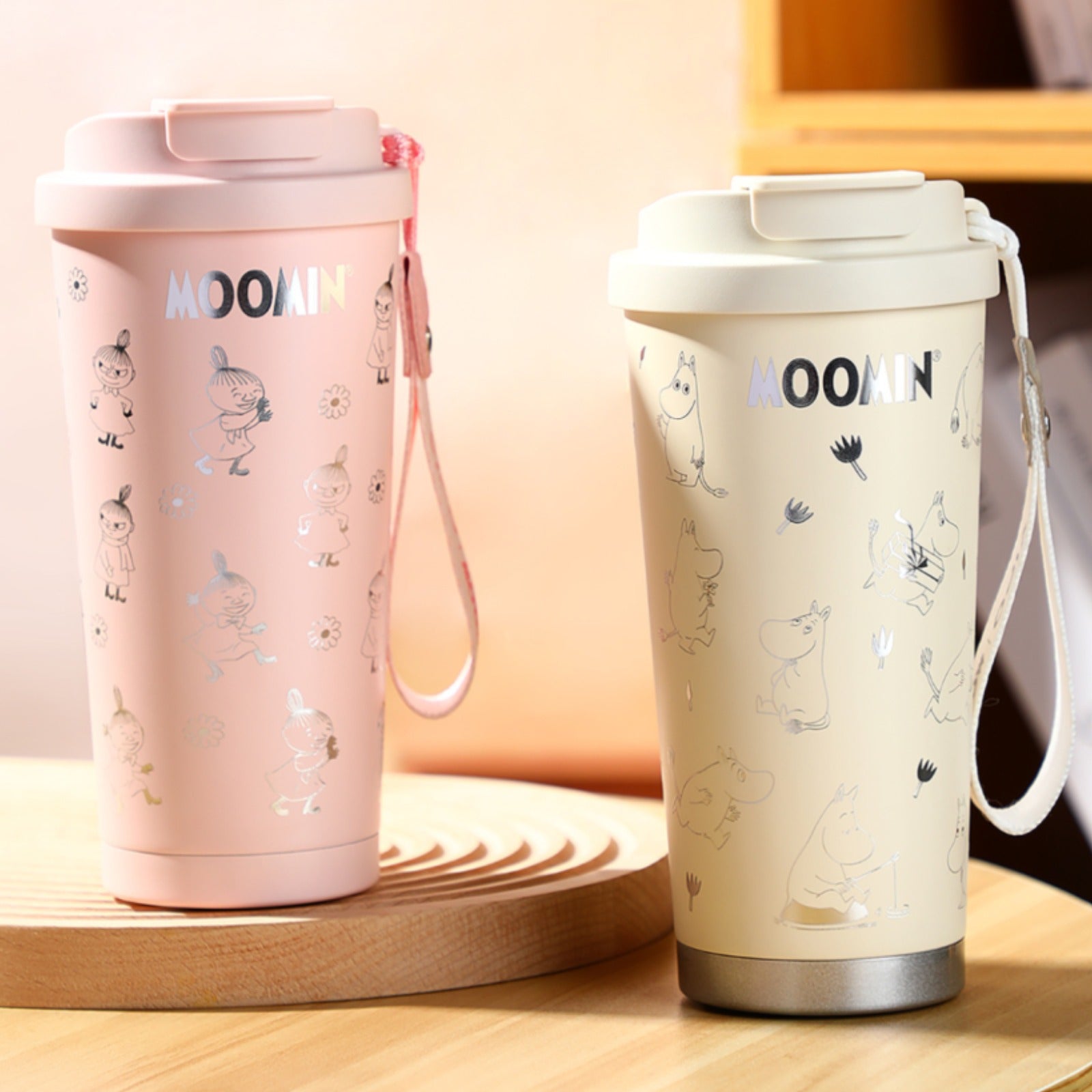 Moomin x VIPO 2-in-1 Insulated Vacuum Cup, 580ml (3 Designs)
