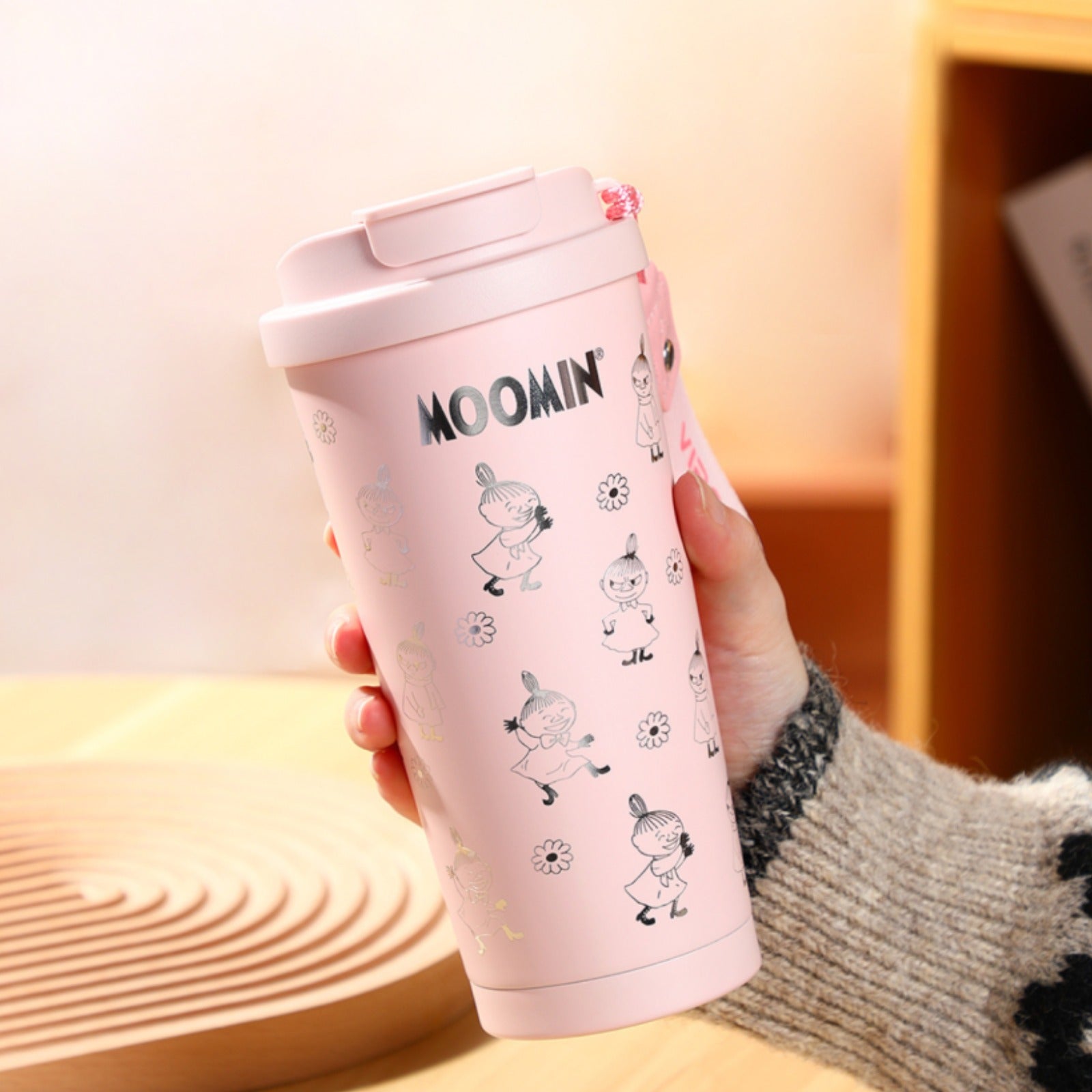 Moomin x VIPO 2-in-1 Insulated Vacuum Cup, 580ml (3 Designs)