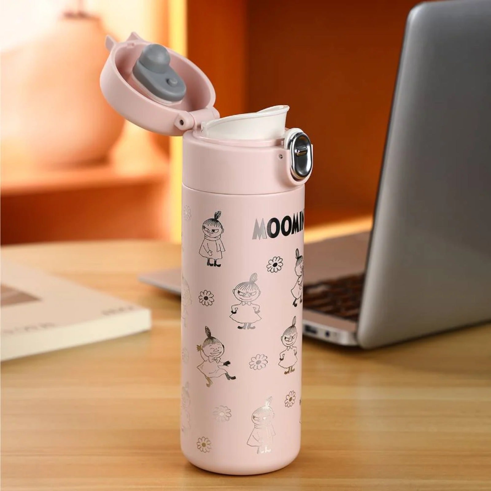 Moomin x VIPO Insulated Vacuum Bottle Flask, 420ml (2 Designs)