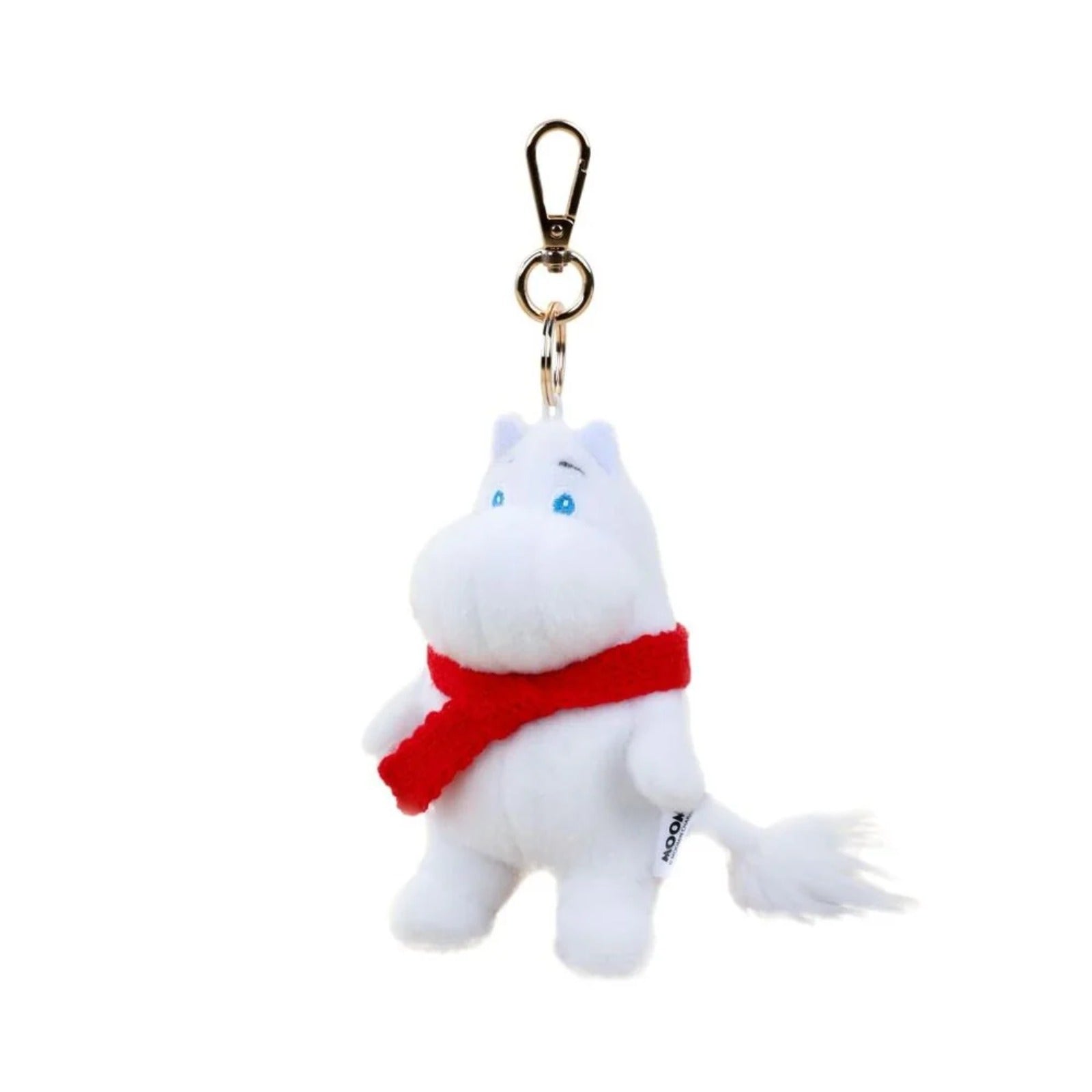 Moomin x VIPO Plush Keychain - Moomin with Red Scarf