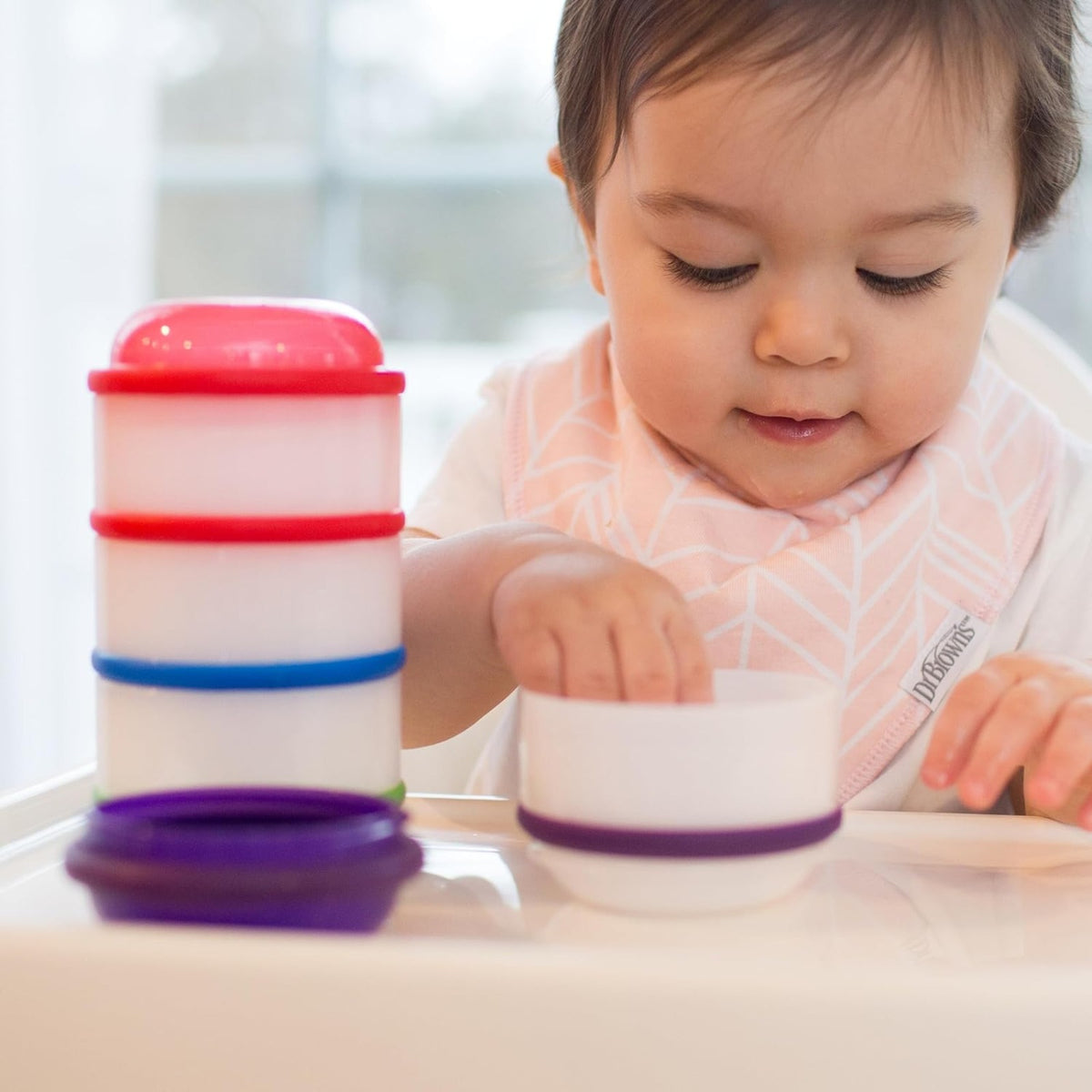 Dr. Brown's Snack-A-Pillar Snack and Dipping Cups, 4pk