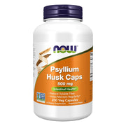 NOW Foods Psyllium Husk 500mg, 200 Caps (Exp 03/30)