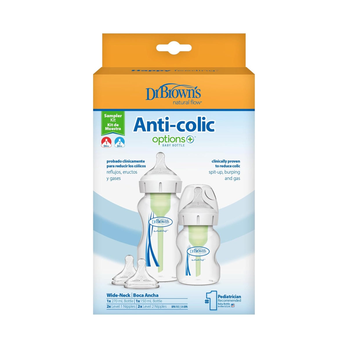 Dr. Brown's Options+ Wide-Neck Bottles Sampler Kit
