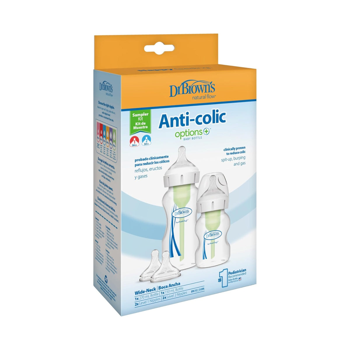 Dr. Brown's Options+ Wide-Neck Bottles Sampler Kit