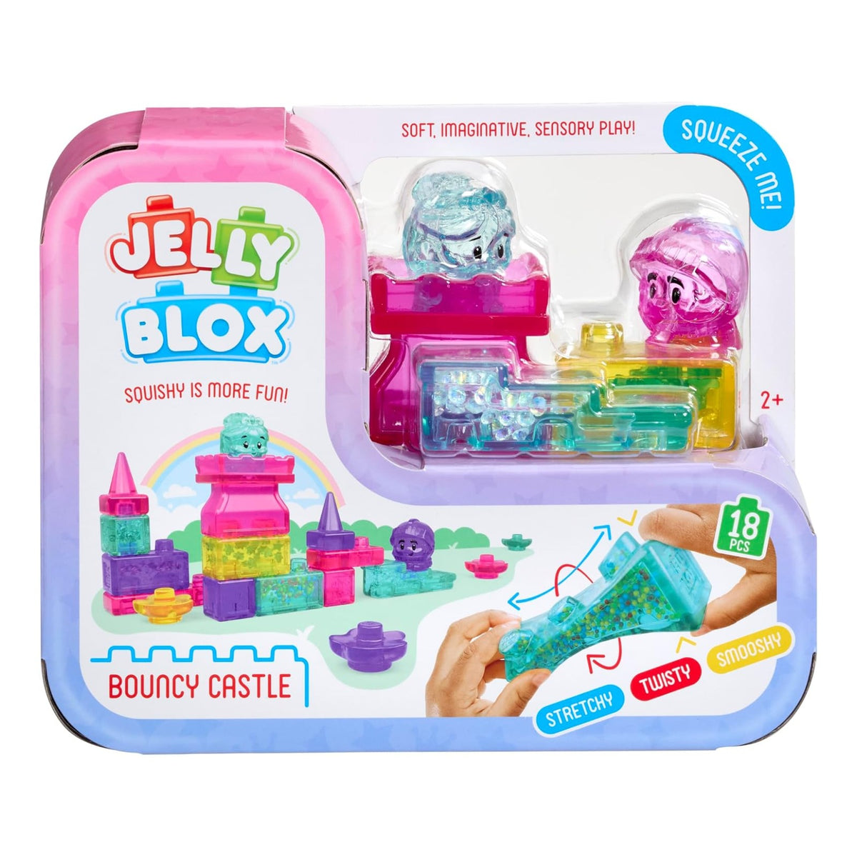 Jelly Blox Bouncy Castle, 18pcs