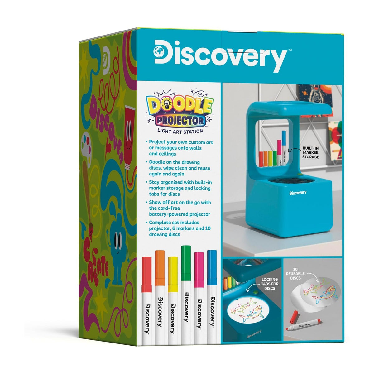 Discovery Doodle Projector Light Art Station