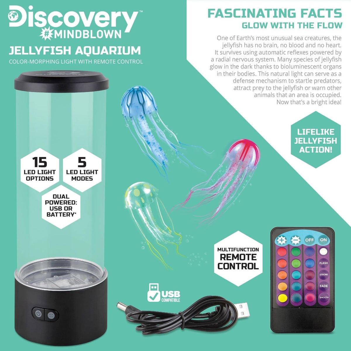 Discovery #MINDBLOWN Jellyfish Aquarium