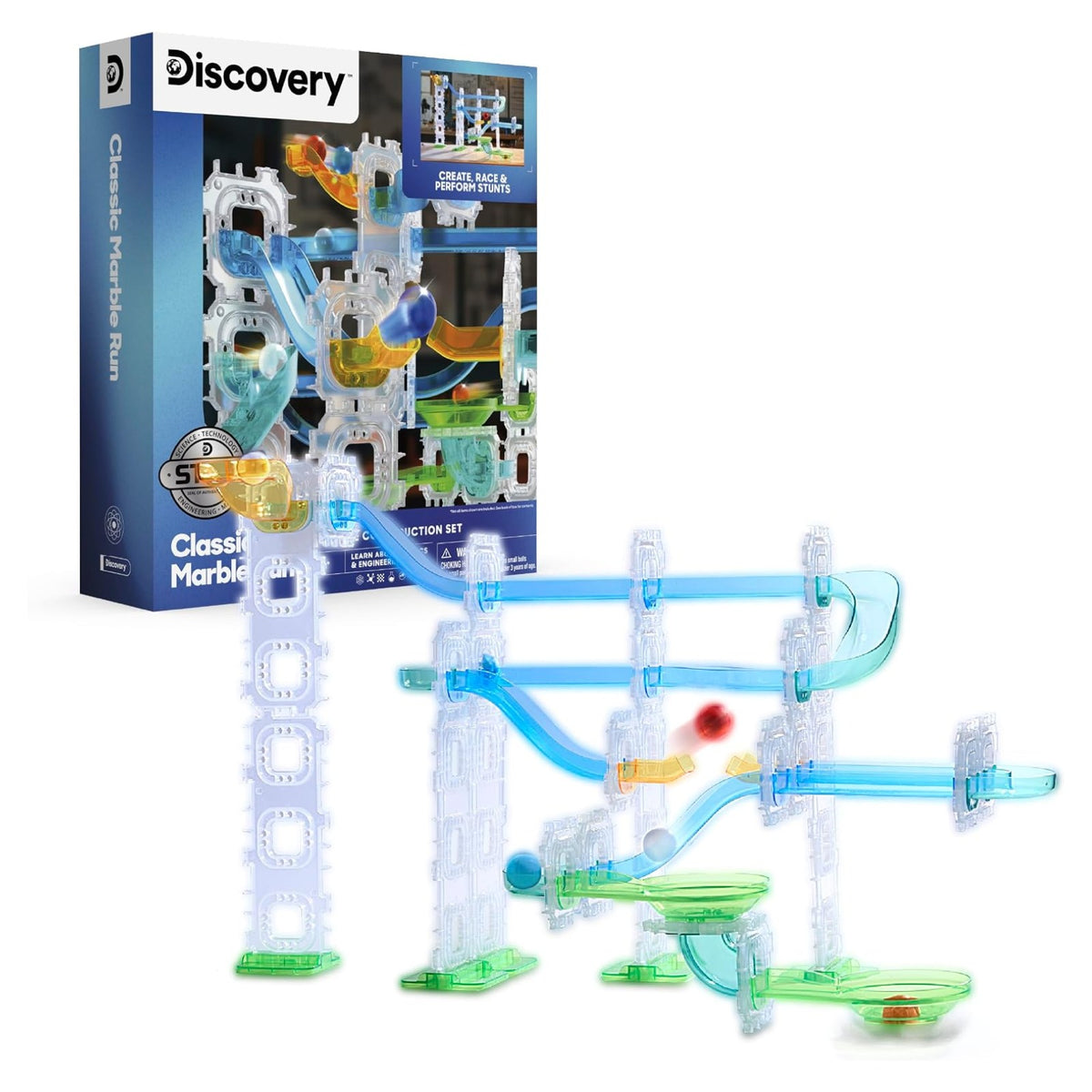 Discovery #MINDBLOWN Classic Marble Run, 58pcs