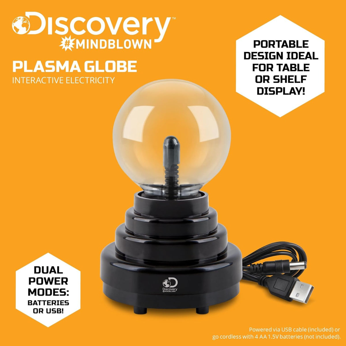 Discovery #MINDBLOWN Plasma Globe