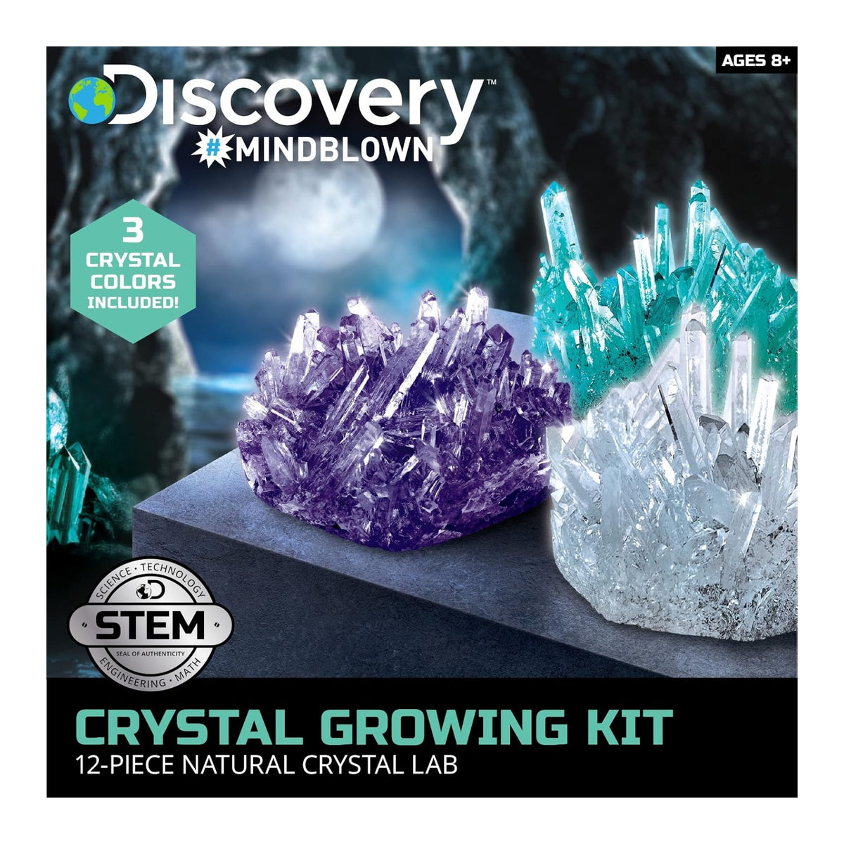 Discovery #MINDBLOWN Crystal Glowing Kit