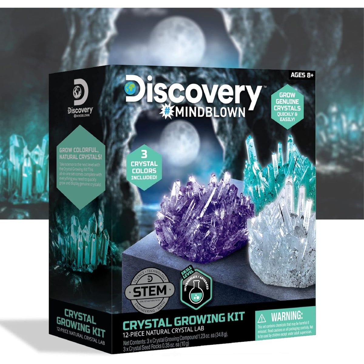 Discovery #MINDBLOWN Crystal Glowing Kit