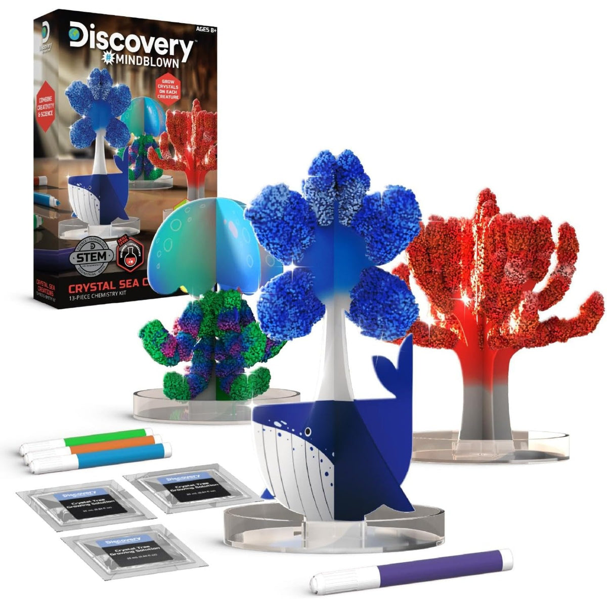 Discovery #MINDBLOWN Crystal Sea Creations Chemistry Kit