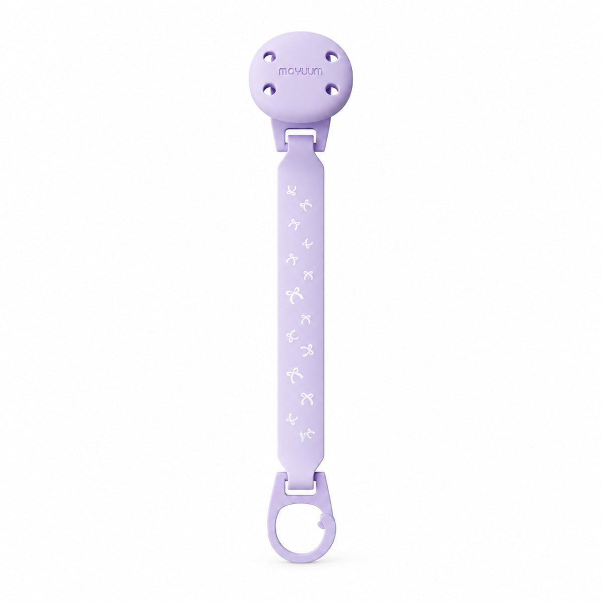 Moyuum Silicone Pacifier Clip, 1pc (3 Colors)