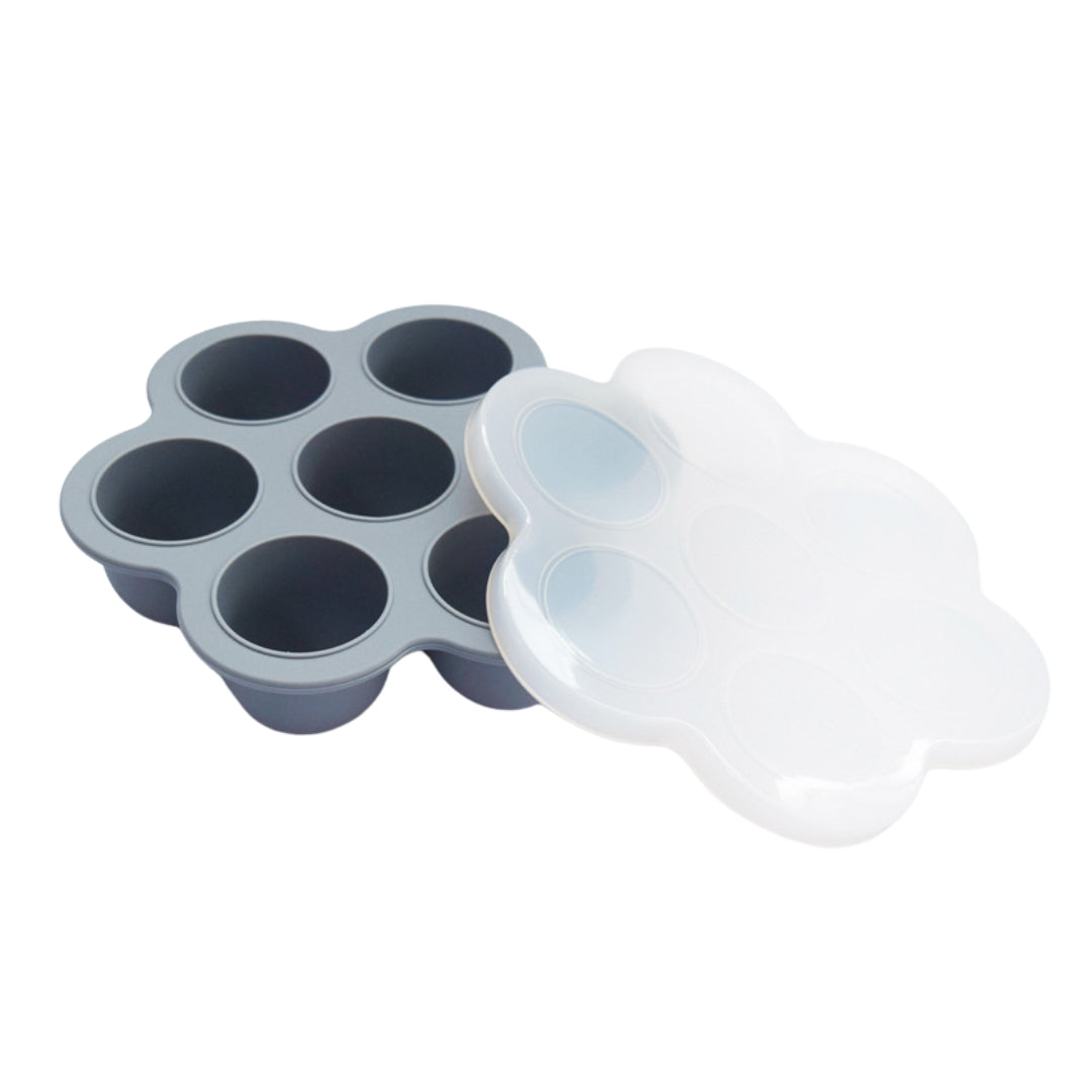Biomom Silicone Food Portion Freezer Tray, 7 x 40ml (8 Colors)